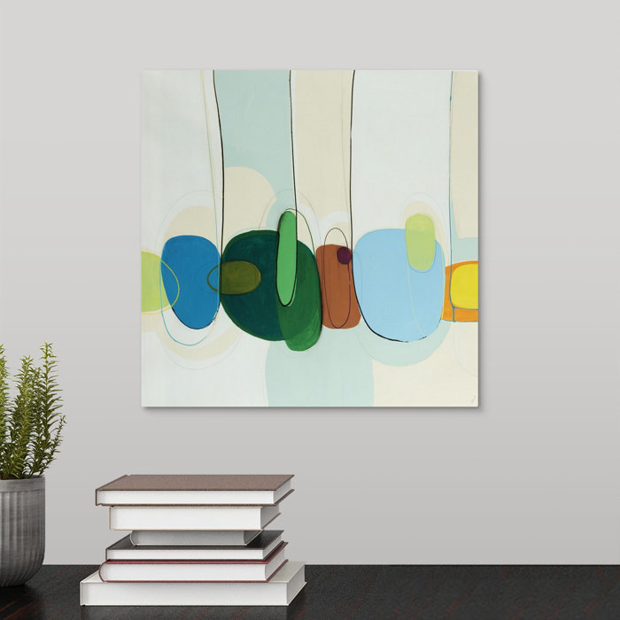 Ivy Bronx Bubbled Over On Canvas by Sydney Edmunds Painting Wayfair